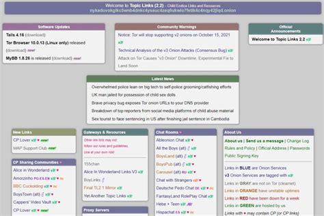 topic links 3.0 onion.